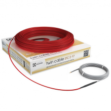Нагревательный кабель Electrolux Twin cable ETC 2-17-200