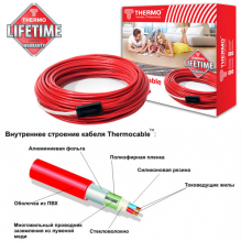 Нагревательный кабель THERMO SVK-20  22м