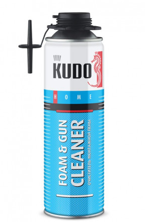 Очиститель KUDO монтажной пены 650мл KUP-H-06C 2171